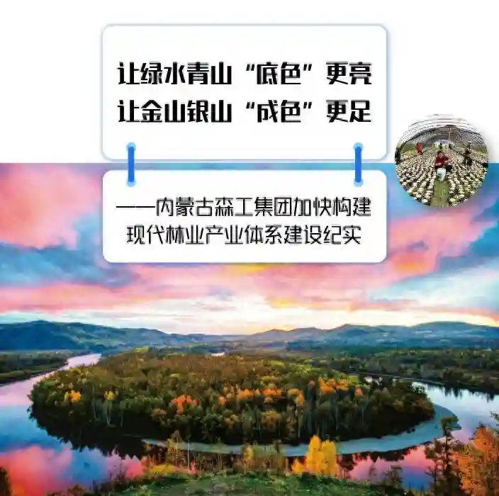 让绿水青山“底色”更亮  让金山银山“成色”更足——内蒙古森工集团加快构建现代林业产业体系建设纪实